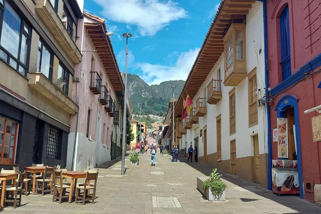 Grandioso Apartaestudio La Candelaria Bogotá Exterior foto